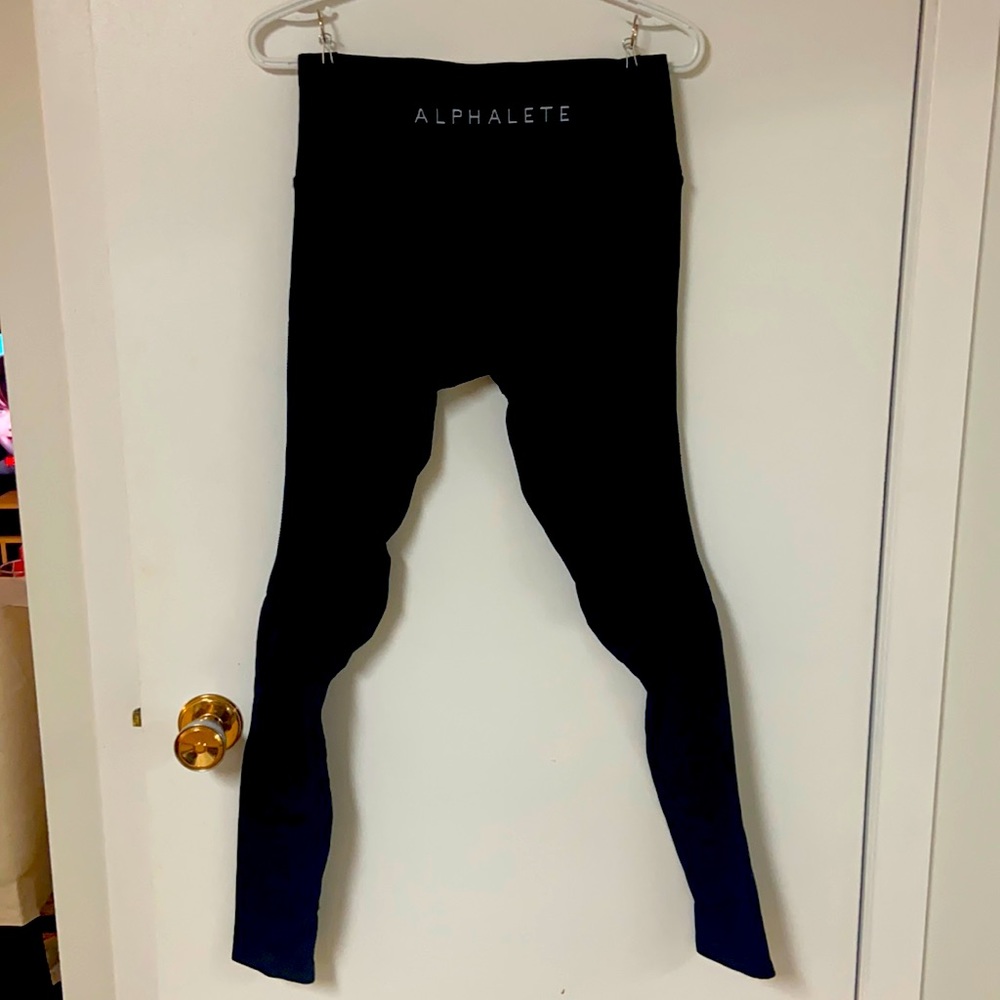 💥ALPHALETE💥-black full length leggings